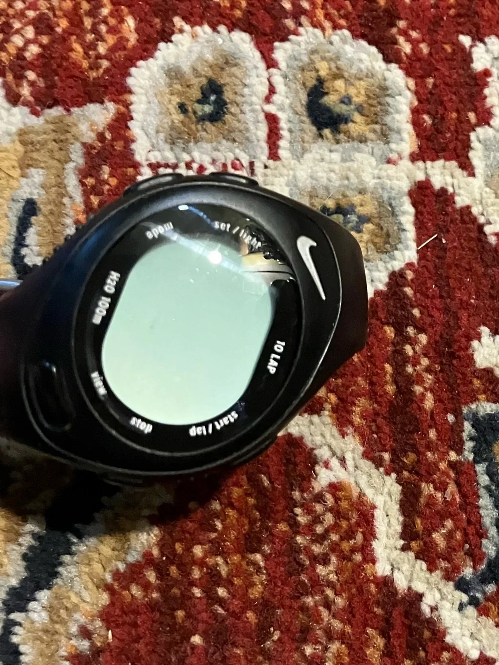 Nike Vintage Large Bowman Series 10 Watch Black Tested Unisex